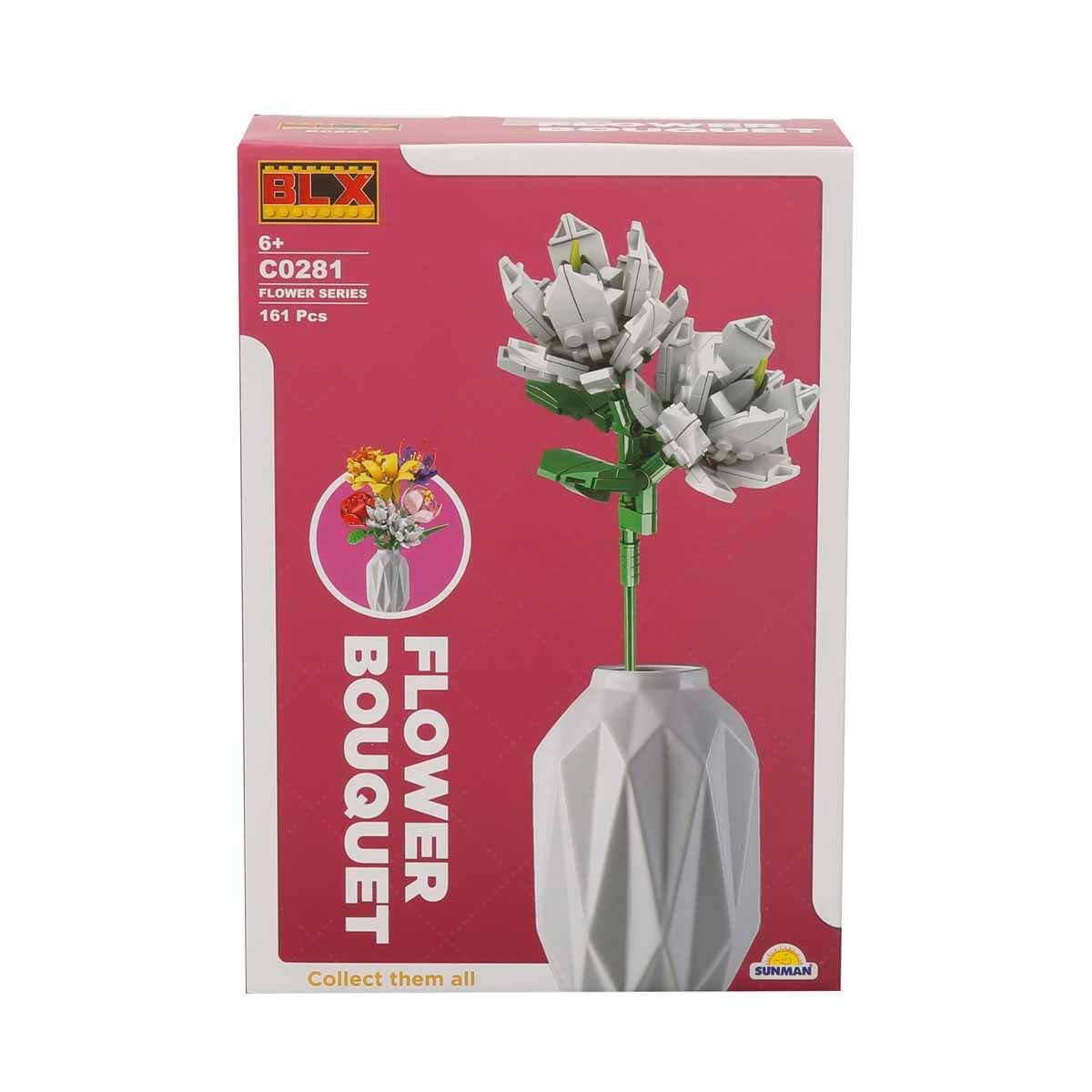Diğer Lego Setleri, Sunman, BLX Çiçek Buketleri C0281 92502 Beyaz Çiçek 161 Parça