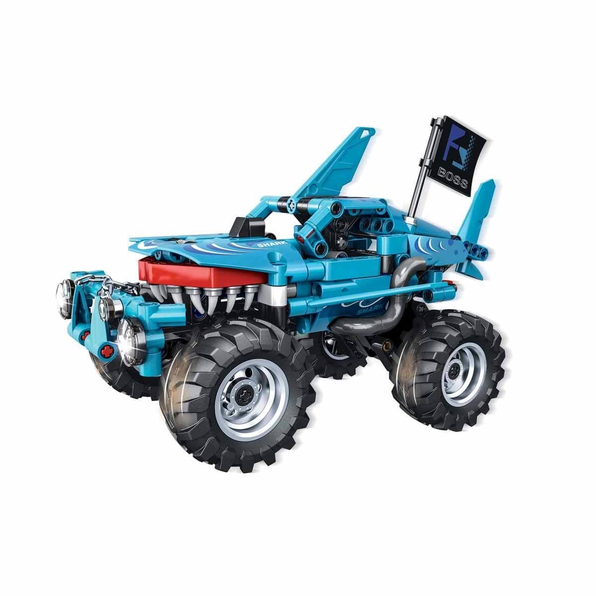 Diğer Lego Setleri, Sunman, BLX Racing Boss Shark Yarış Arabası C0910