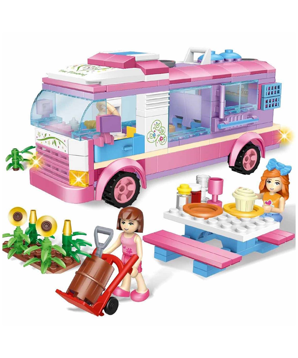 Diğer Lego Setleri, Sunman, BLX Sweet Girl Kamp Zamanı C0211 322 Parça Lego Seti