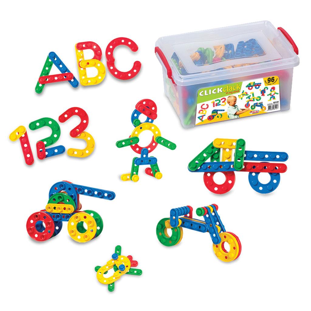 Diğer Lego Setleri, Dede, Click Clack Küçük Boy 96 Parça