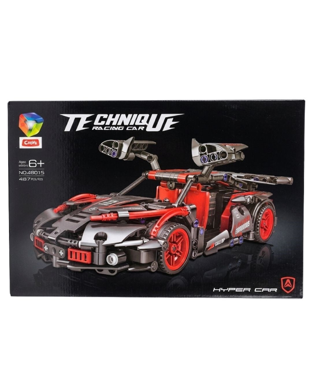 Diğer Lego Setleri, Ceren, CTOY Blok Yarış Arabası 487 Parça