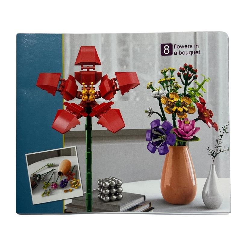 Diğer Lego Setleri, Ceren, CTOY Mini Blok Çiçekler 76018 Kapok Çiçeği