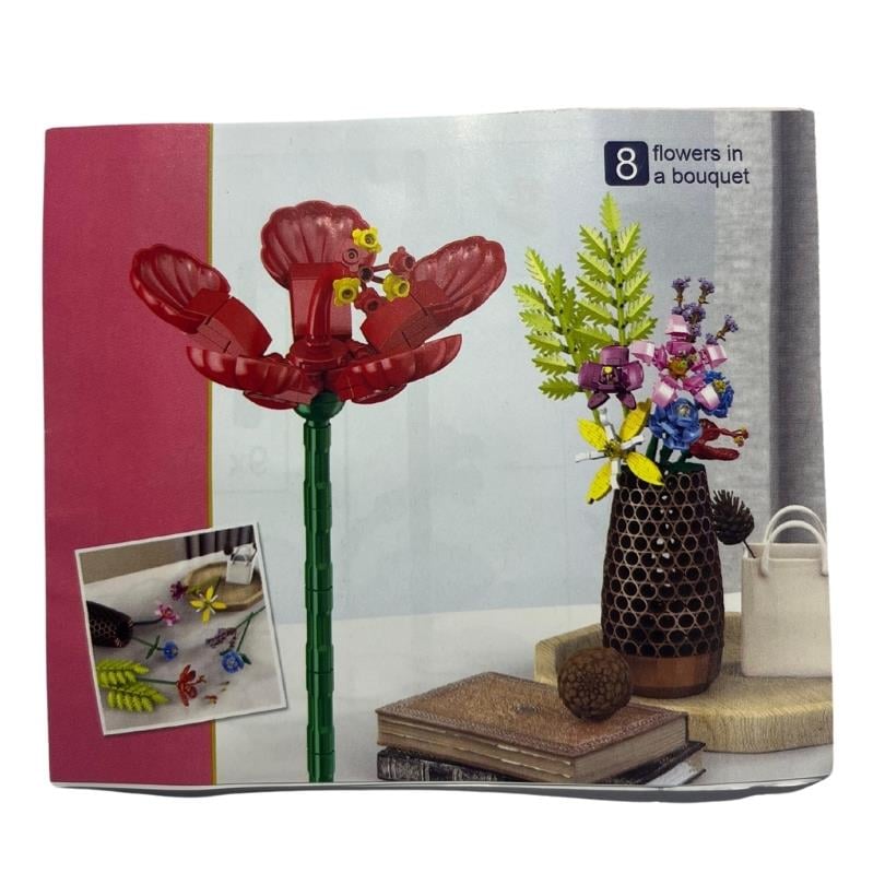 Diğer Lego Setleri, Ceren, CTOY Mini Blok Çiçekler 76025 Hibiscus