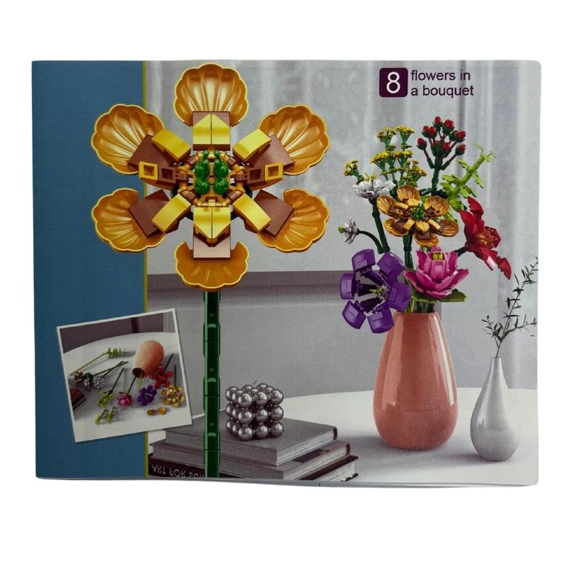 Diğer Lego Setleri, Ceren, CTOY Mini Blok Çiçekler 76018 Magnolia