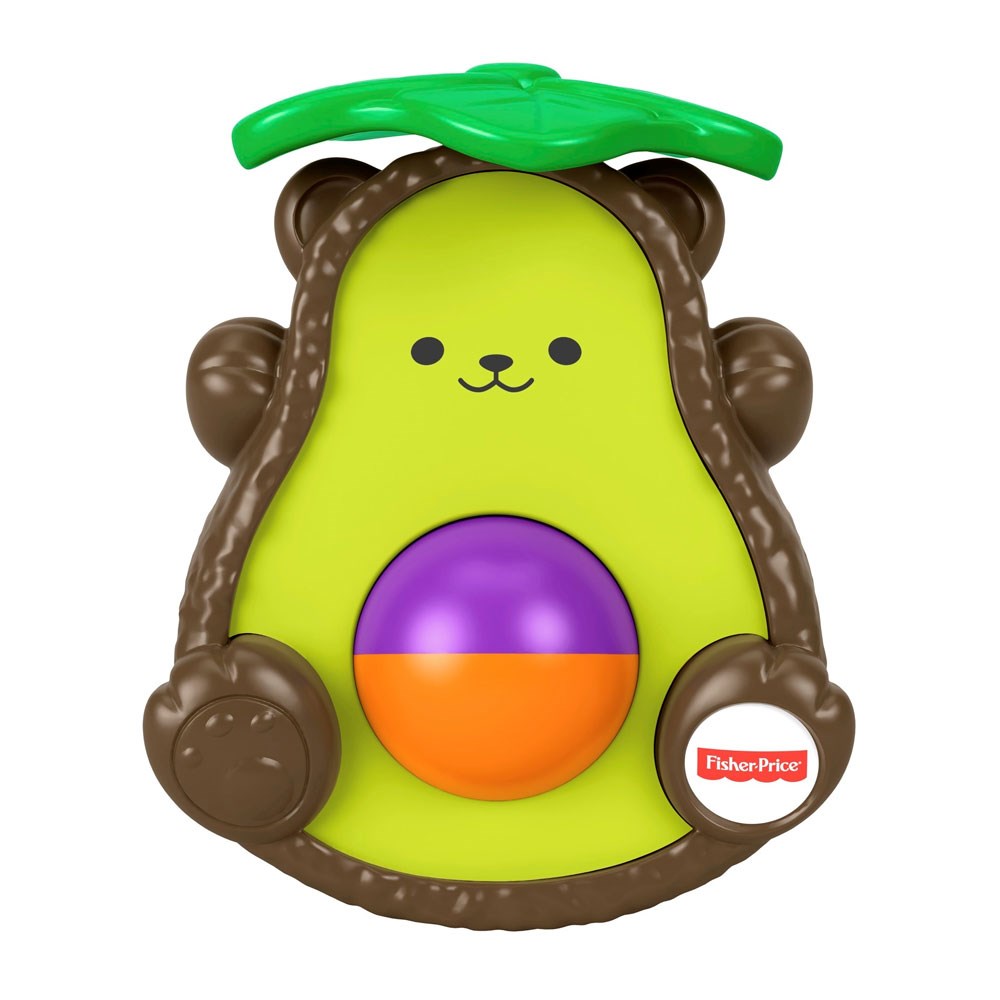 Dişlik ve Çıngıraklar, Fisher Price, Fisher Price Süprizli Oyuncaklar GJW22 GLD05 Avokado Ayı