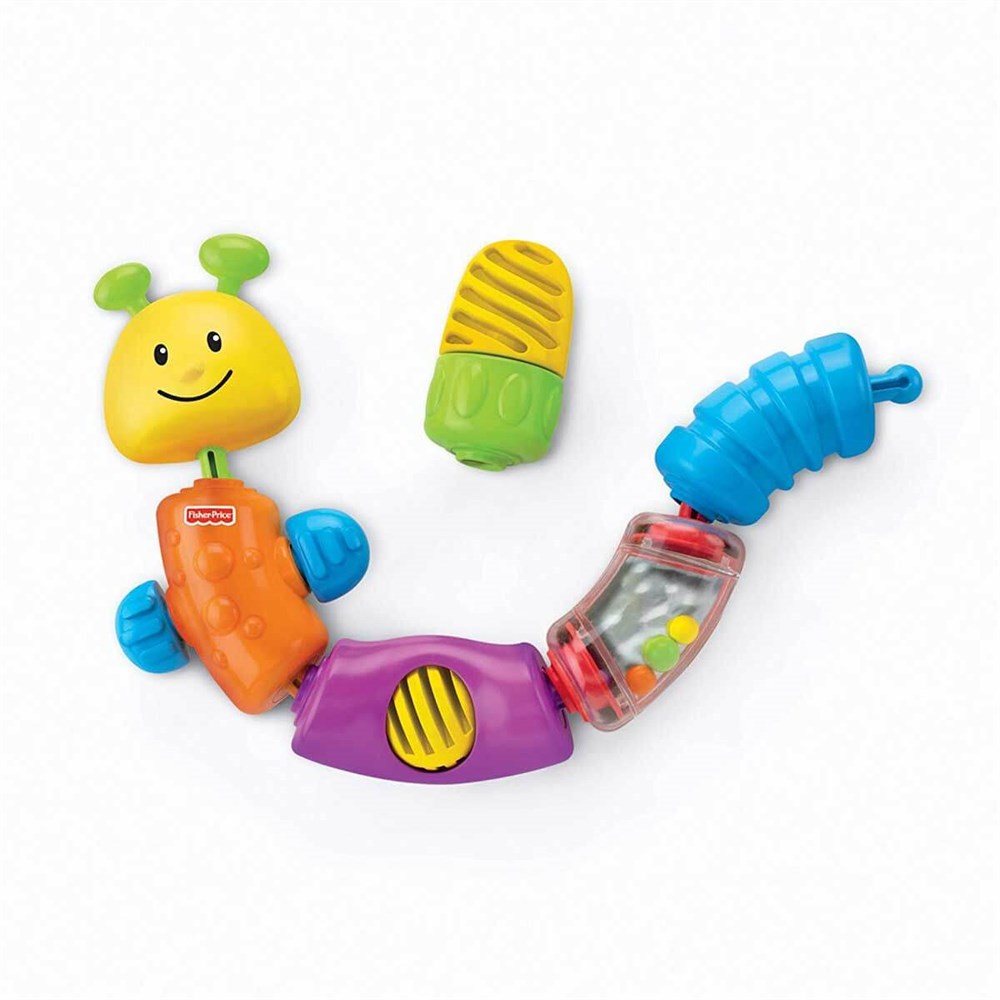 Dişlik ve Çıngıraklar, Fisher Price, Fisher Price Tak-Çıkar Renkli Tırtıl W9834