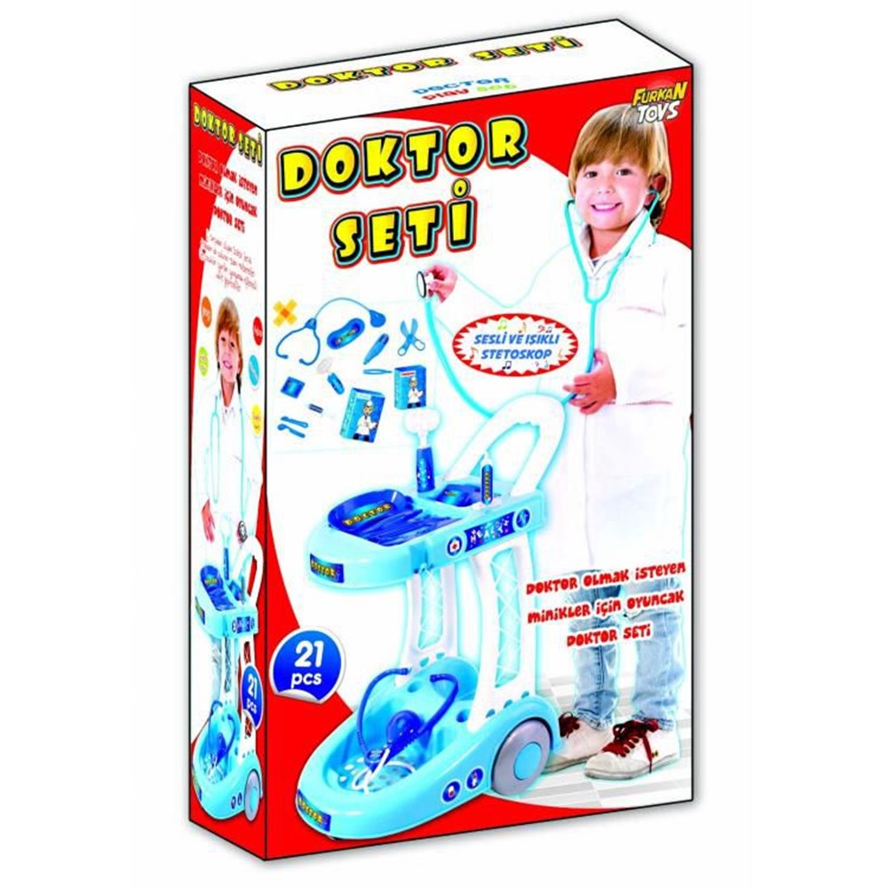 Doktor Seti 21 Parça ve Sağlık Arabası
