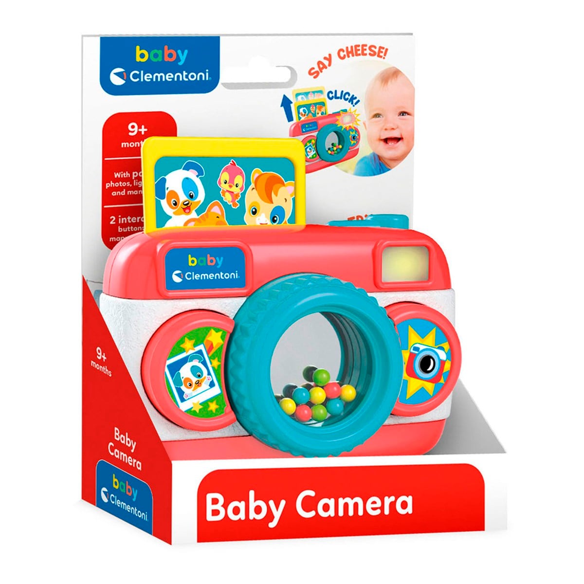 Eğitici Bebek Oyuncakları, Clementoni, Baby Clementoni Bebek Kamerası 17461