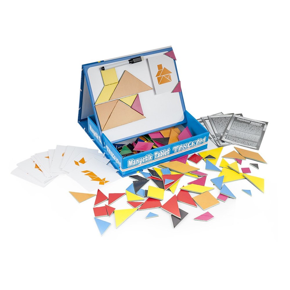 Eğitici Bebek Oyuncakları, Dıytoy, Dıytoy Manyetik Tablet Tangram Silinebilir Yazı Tahtası