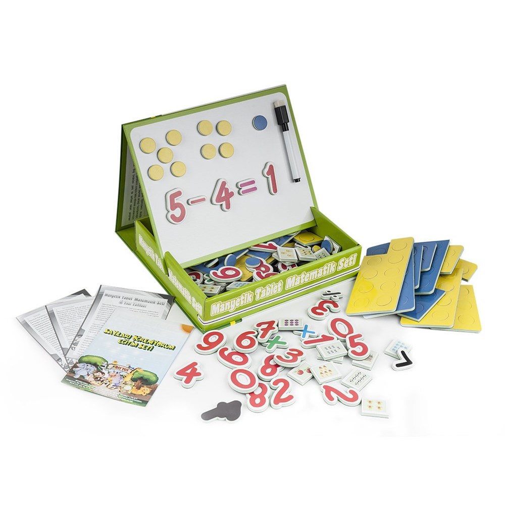 Eğitici Bebek Oyuncakları, Dıytoy, DıyToy Manyetik Tablet ve Yazı Tahtası Matematik Seti