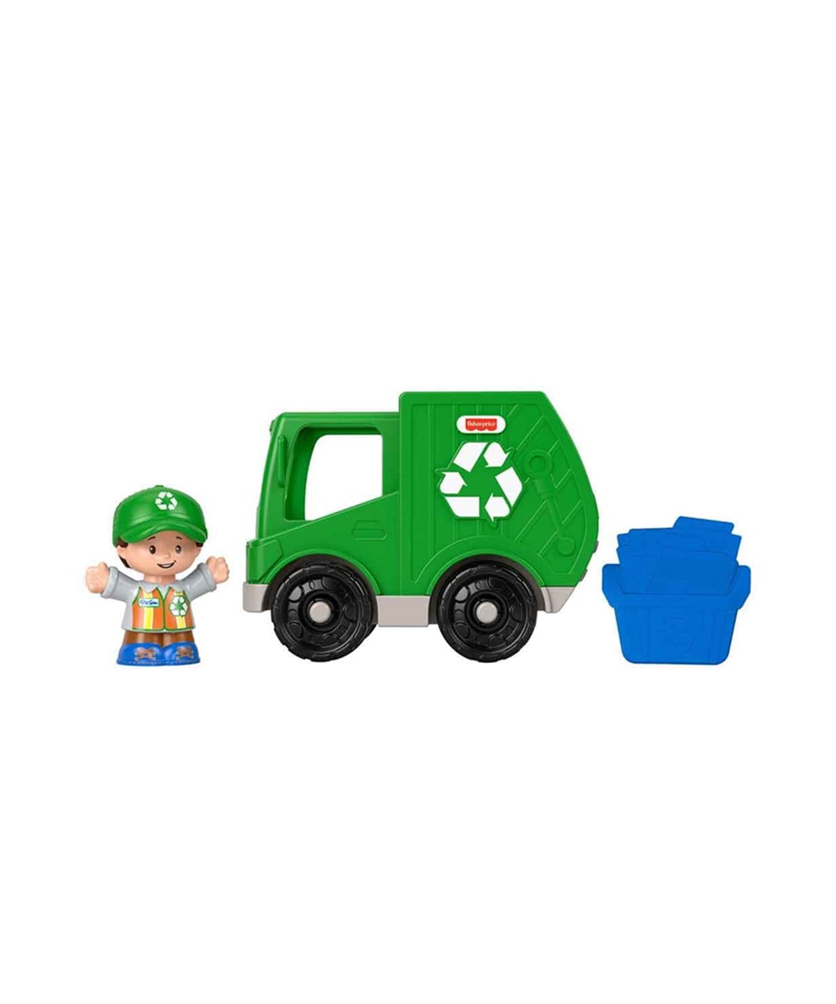 Eğitici Bebek Oyuncakları, Fisher Price, Fisher Price Little People Araçları GGT33 GMJ17 Geri Dönüşüm Aracı