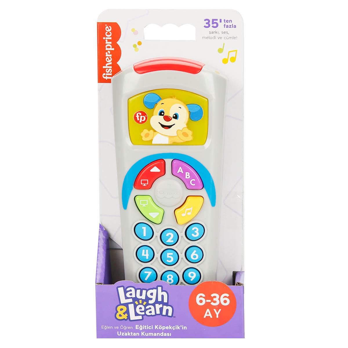 Eğitici Bebek Oyuncakları, Fisher Price, Fisher-Price Köpekçiğin Uzaktan Kumandası HXB86
