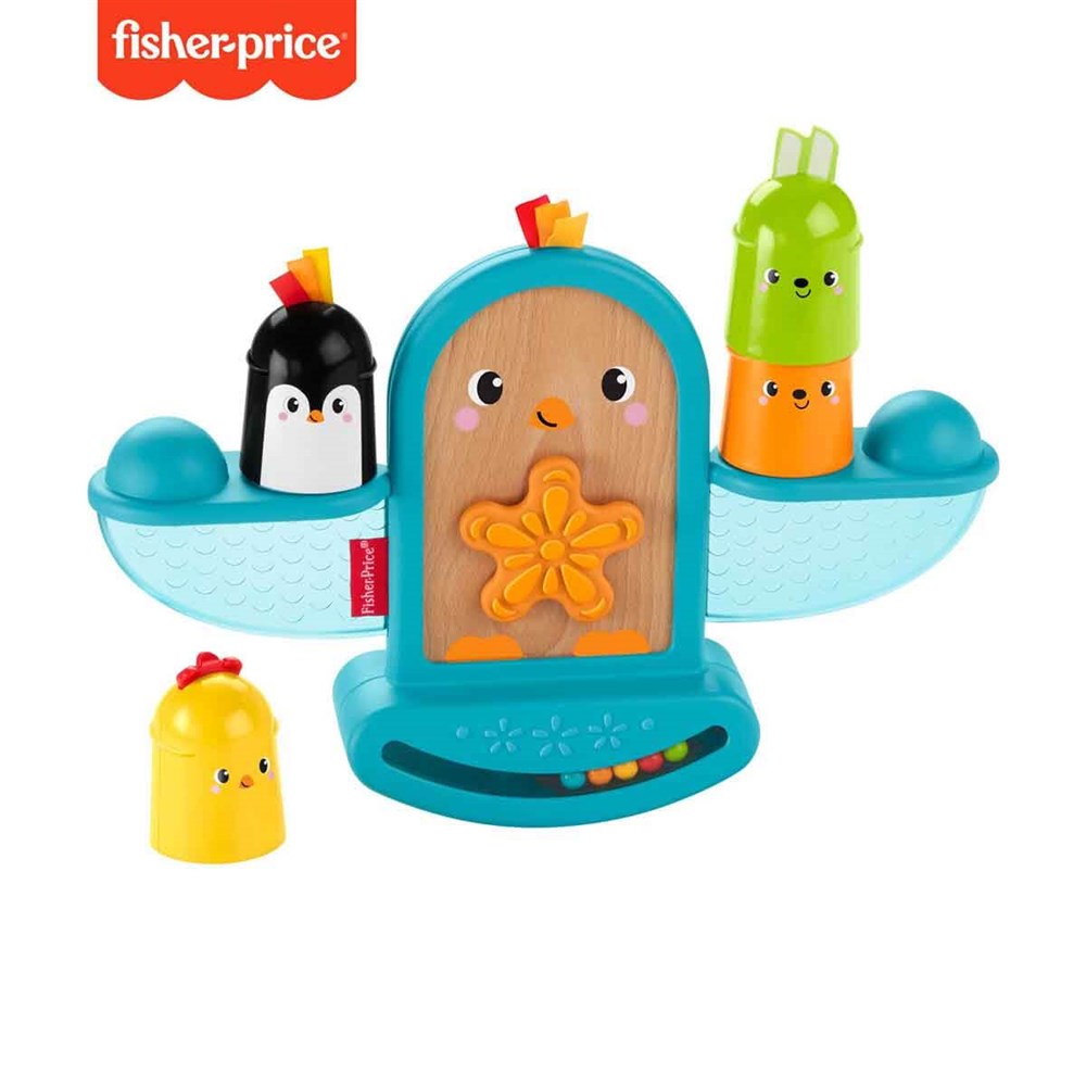 Eğitici Bebek Oyuncakları, Fisher Price, Fisher Price Eğlenceli Kuş - Denge Oyuncağı GJW26
