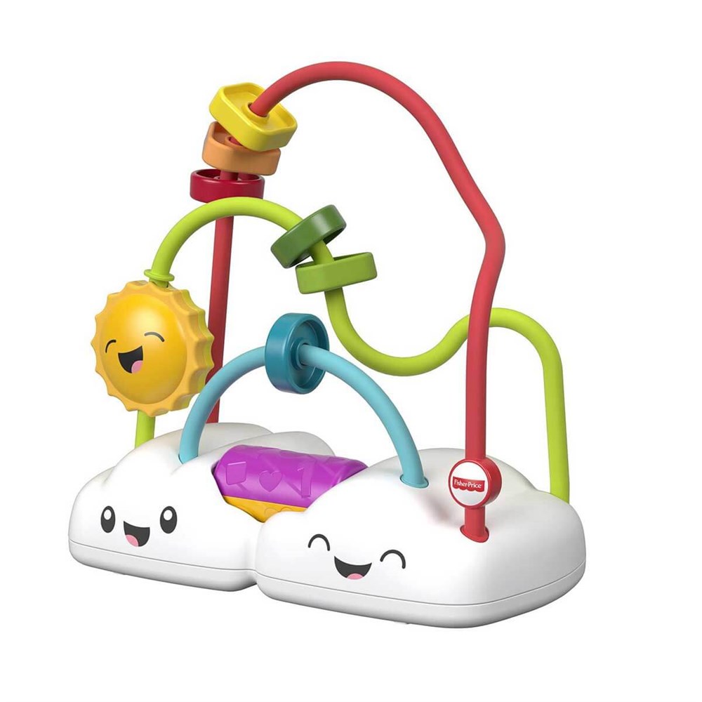 Eğitici Bebek Oyuncakları, Fisher Price, Fisher Price Gökkuşağı Boncuklu Labirent FYL50