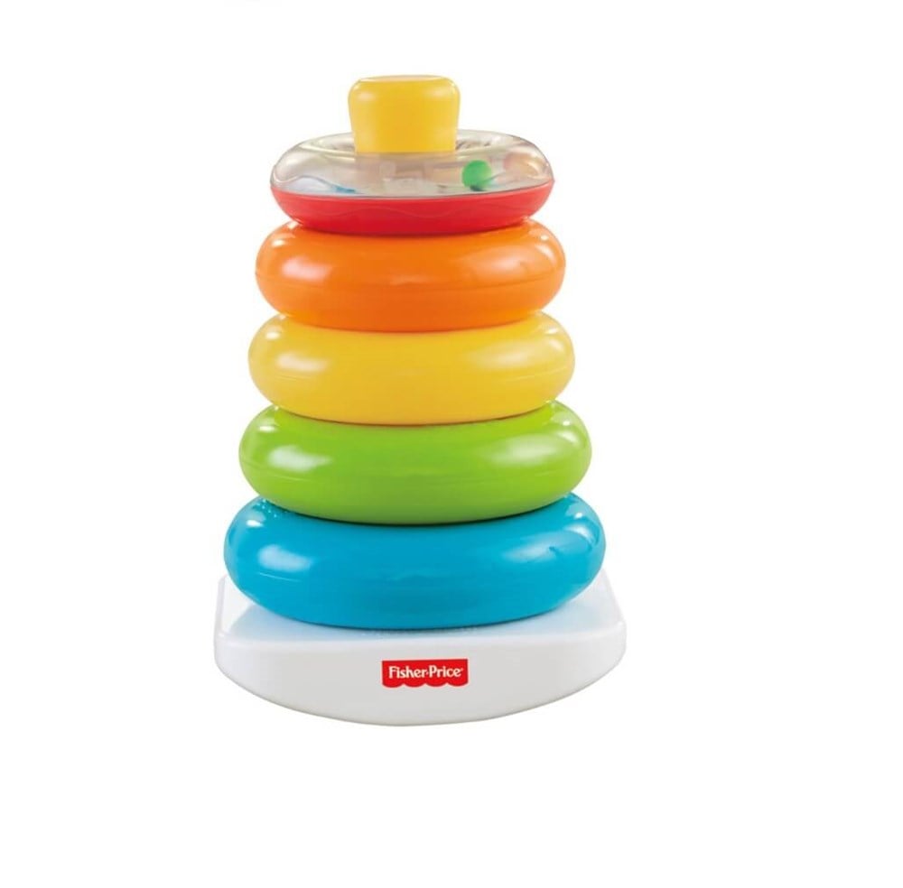 Eğitici Bebek Oyuncakları, Fisher Price, Fisher Price Renkli Halkalar FHC92 GJY49