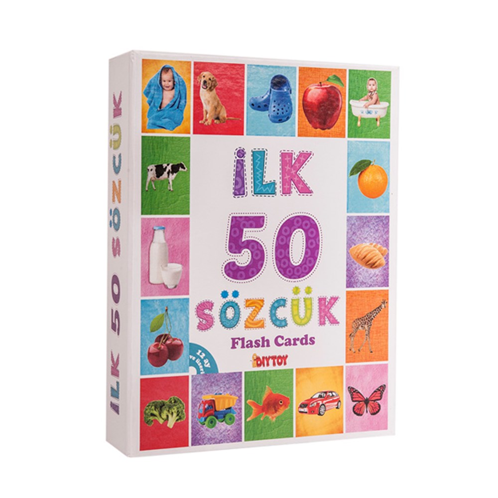 İlk 50 Sözcük Eğitici Hafıza Kartı