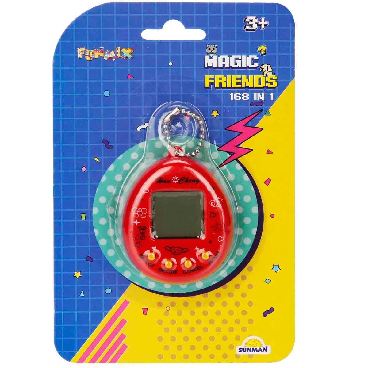 Eğitici Elektronik Oyuncaklar, Sunman, Funmix Sanal Bebek 45688 Kırmızı