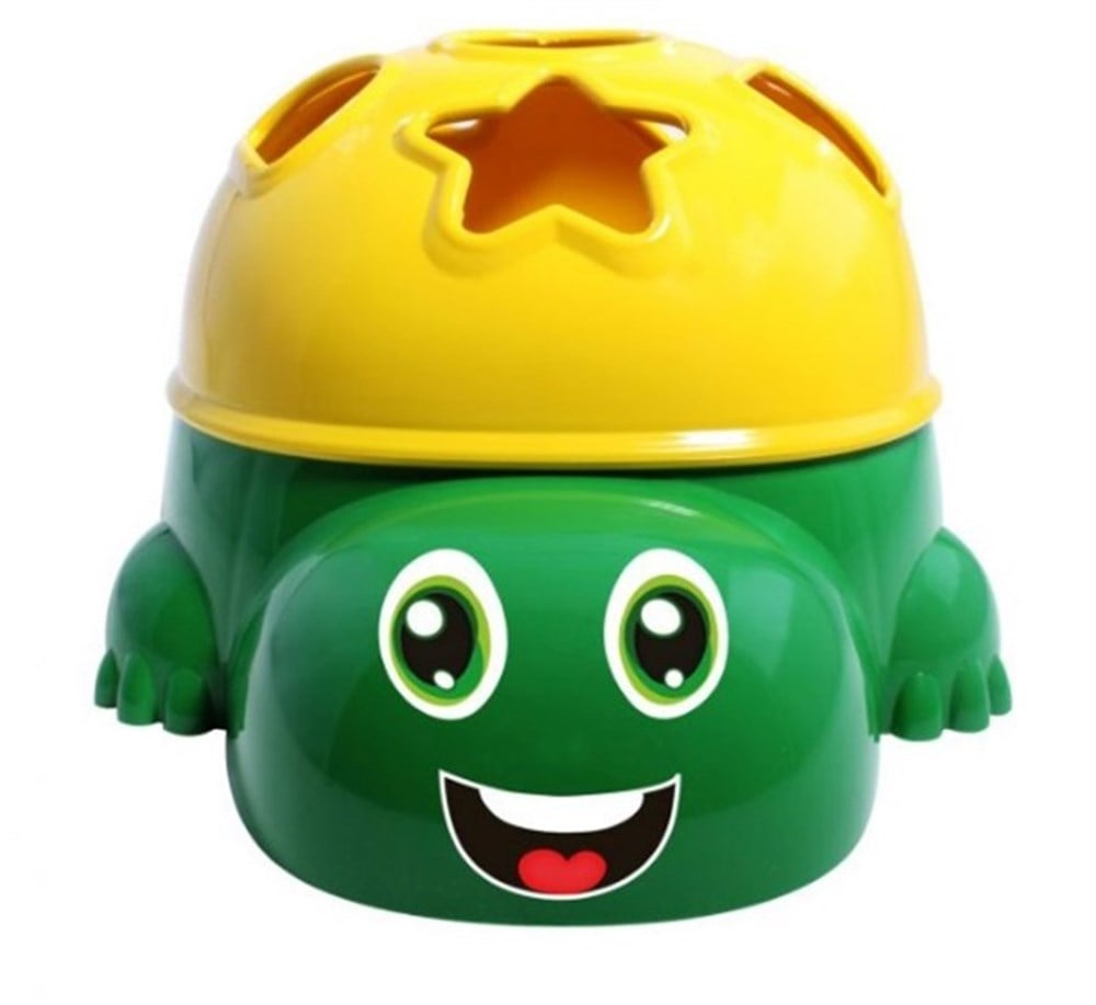 Eğitici Kaplumbağa 6 Geometrik Şekil ve Renk