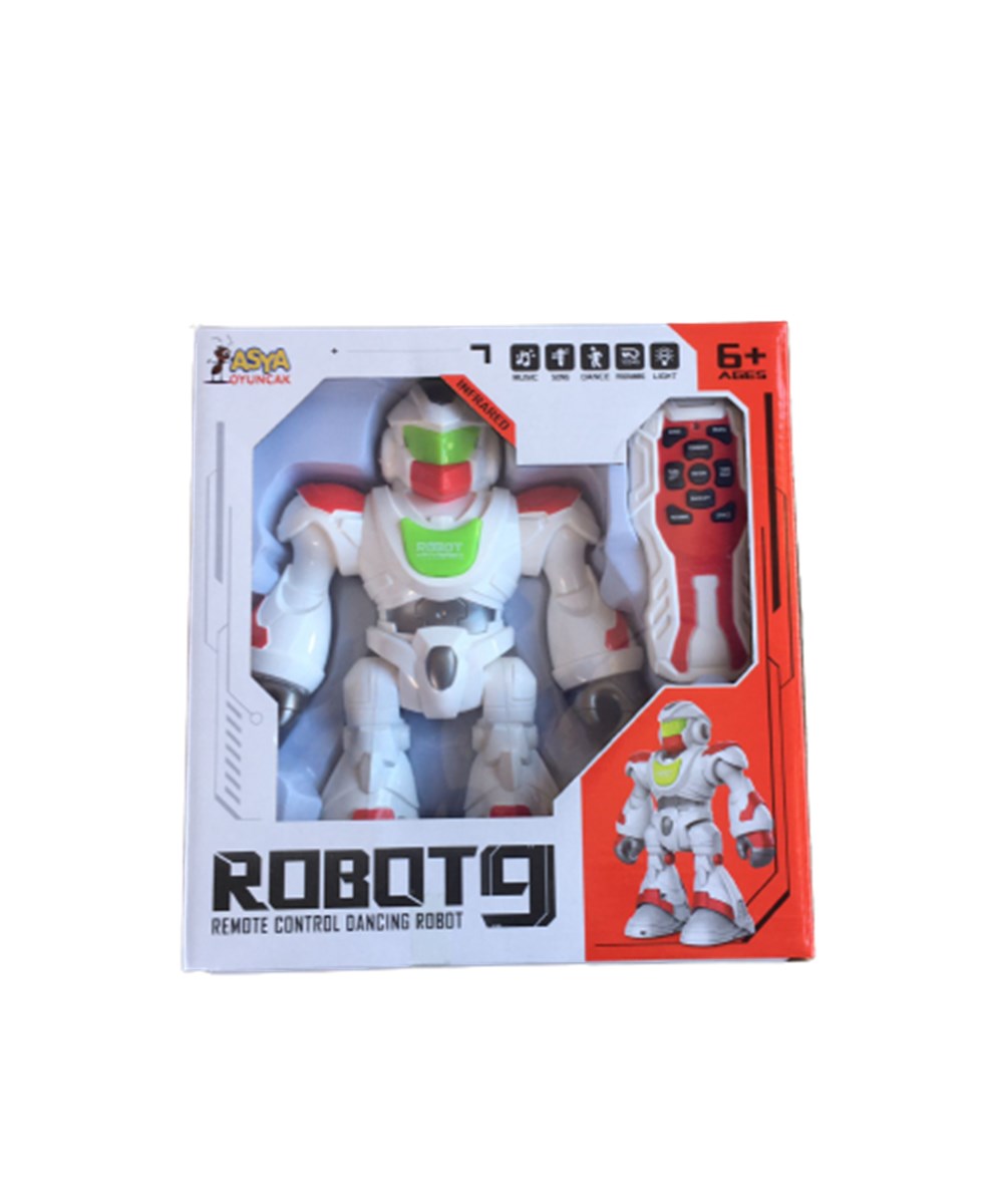 Eğitici Robotlar, Merkez Oyuncak, Uzaktan Kumandalı Sesli ve Işıklı Robot Kırımız Yeşil