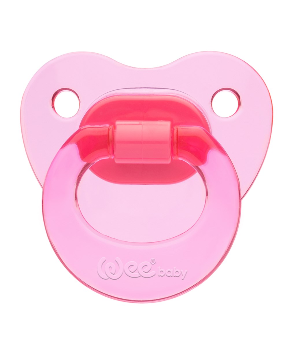 Emzik, WEE BABY, Wee Baby Akide Damaklı Emzik No:1 111 Pembe