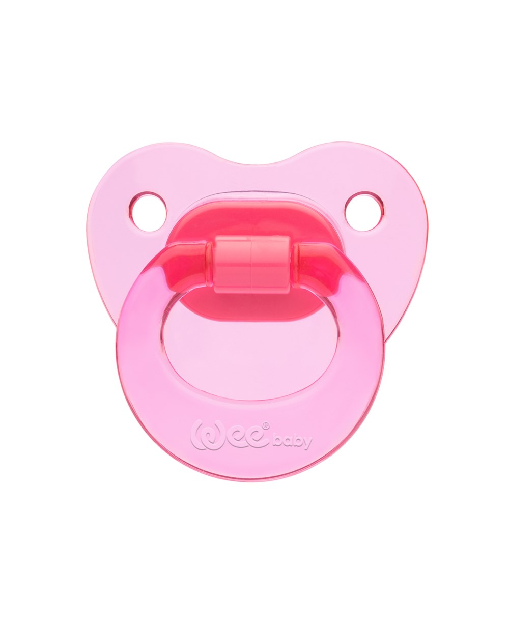 Emzik, WEE BABY, Wee Baby Akide Damaklı Emzik No:2 6-18Ay 112 Pembe