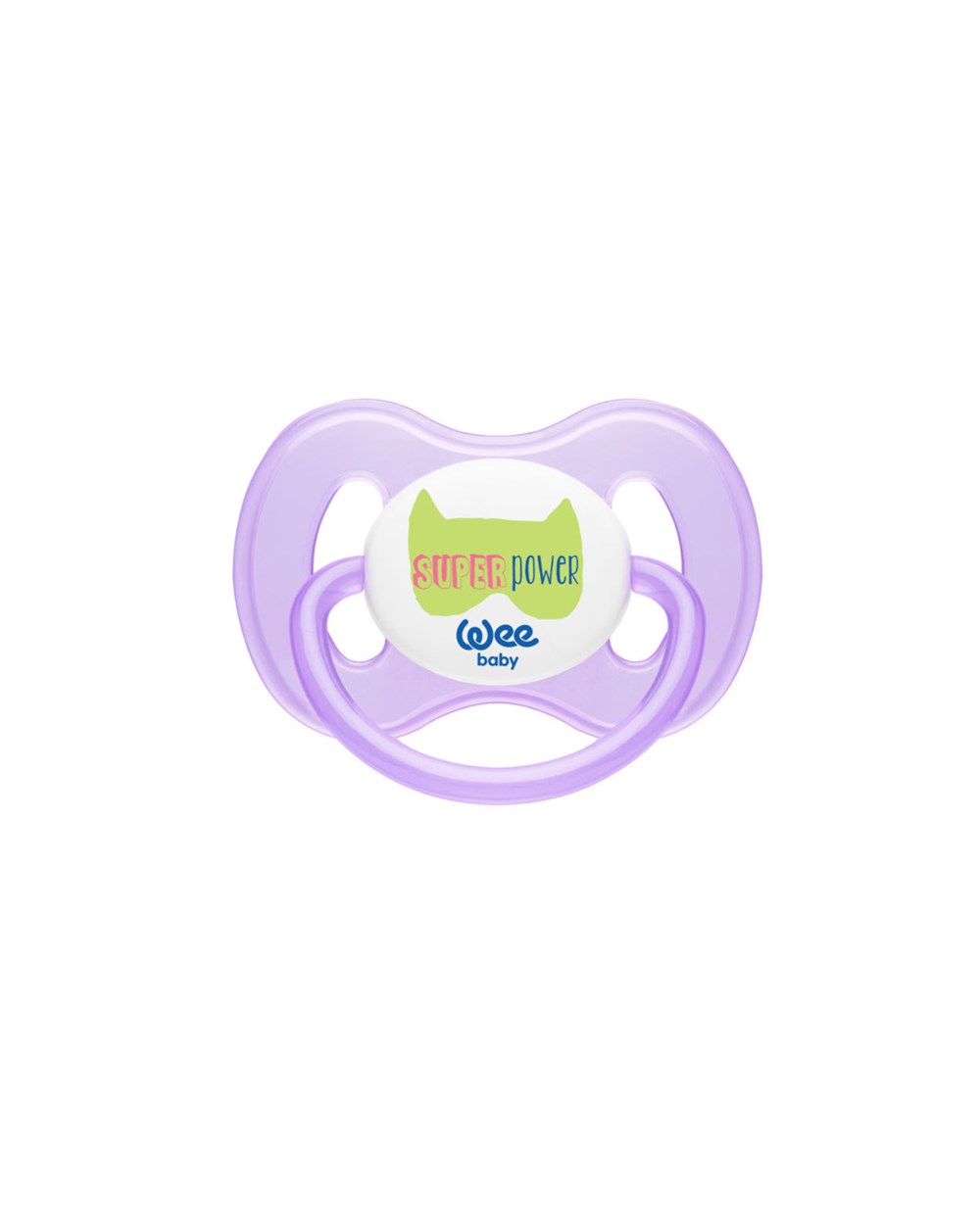 Emzik, WEE BABY, Wee Baby Damaklı Kelebek Emzik No:2 159 Mor