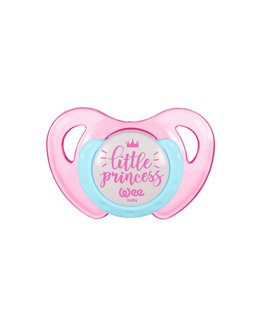 Emzik, WEE BABY, Wee Baby Desenli Damaklı Kelebek Emzik No:3 174 Pembe