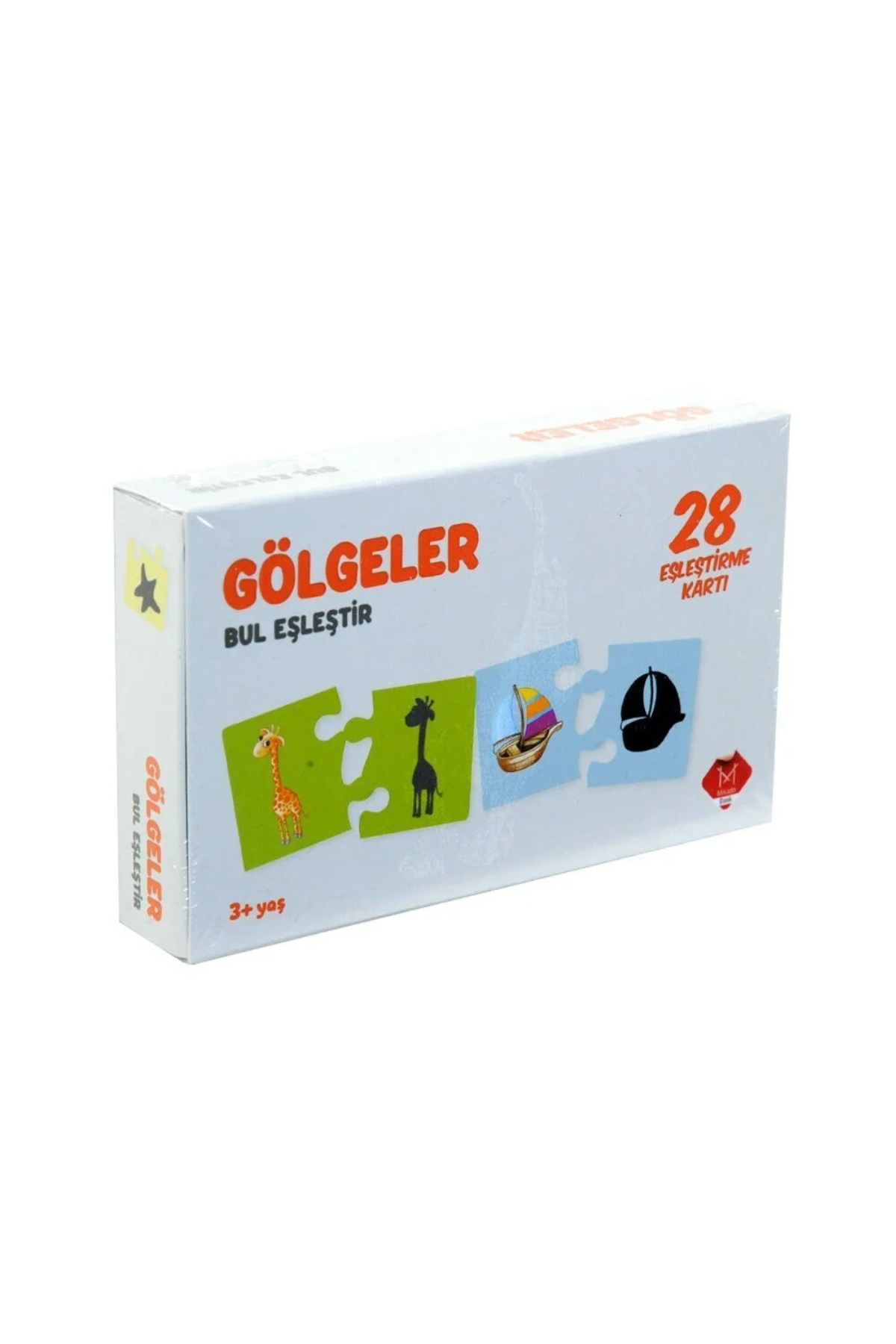 Eşleştirme Oyunları, Laço Kids, Gölgeler Eşleştirme Kartları 28 Kart