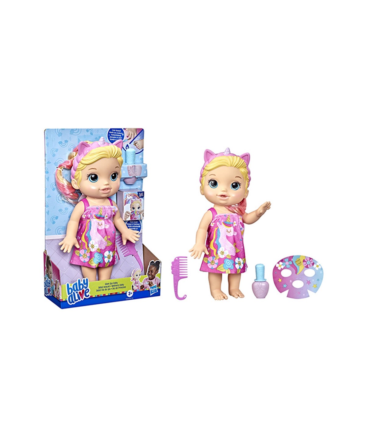 Et Bebekler, Baby Alive, Baby Alive Bebeğimle Spa Eğlencesi F3564