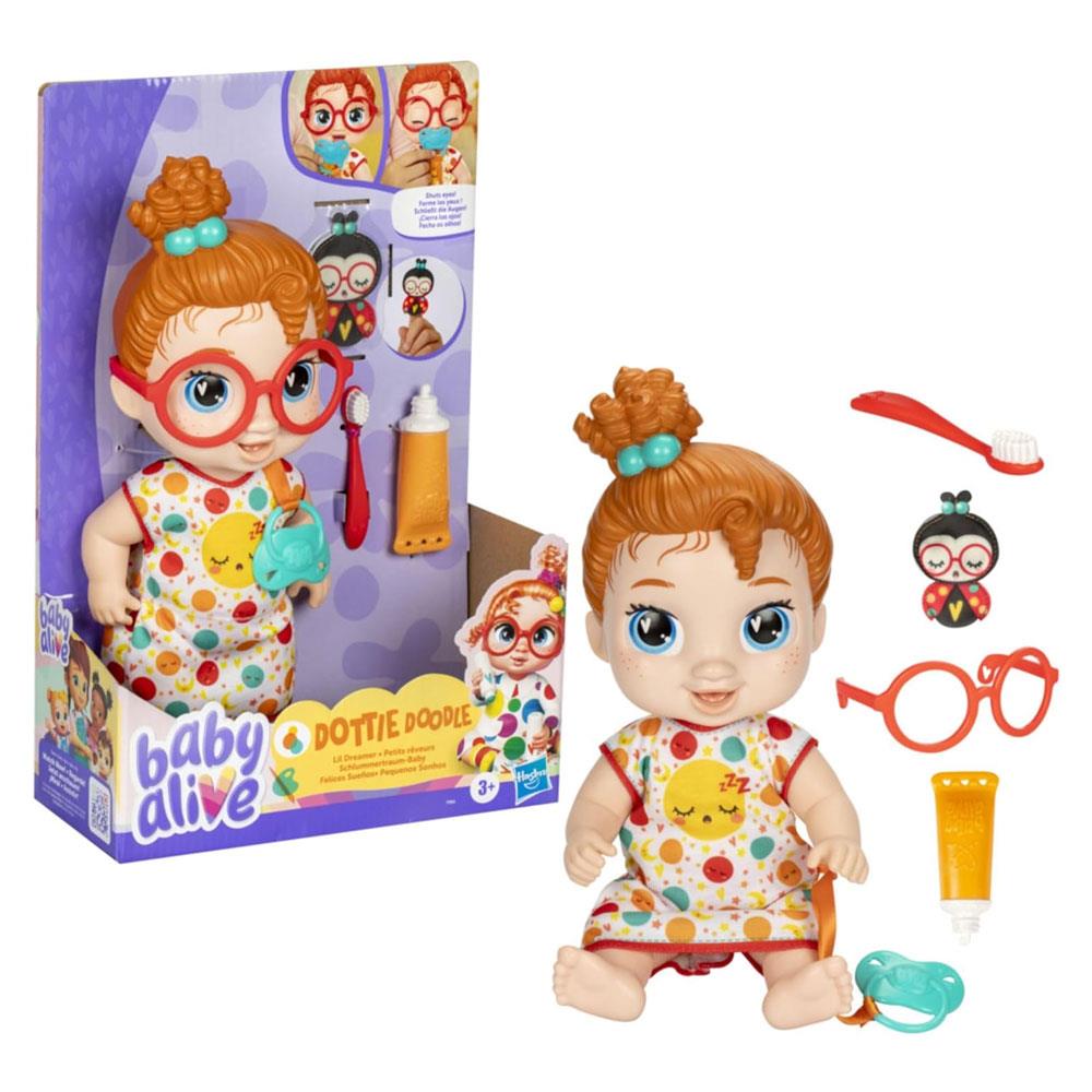 Et Bebekler, Baby Alive, Baby Alive Uykucu Bebeğim Kızıl F9965