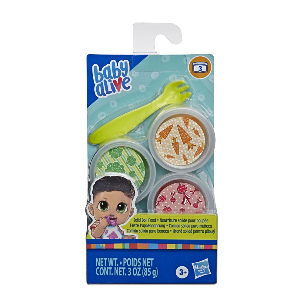 Et Bebekler, Baby Alive, Baby Alive Yedek Katı Mama Paketi E9120