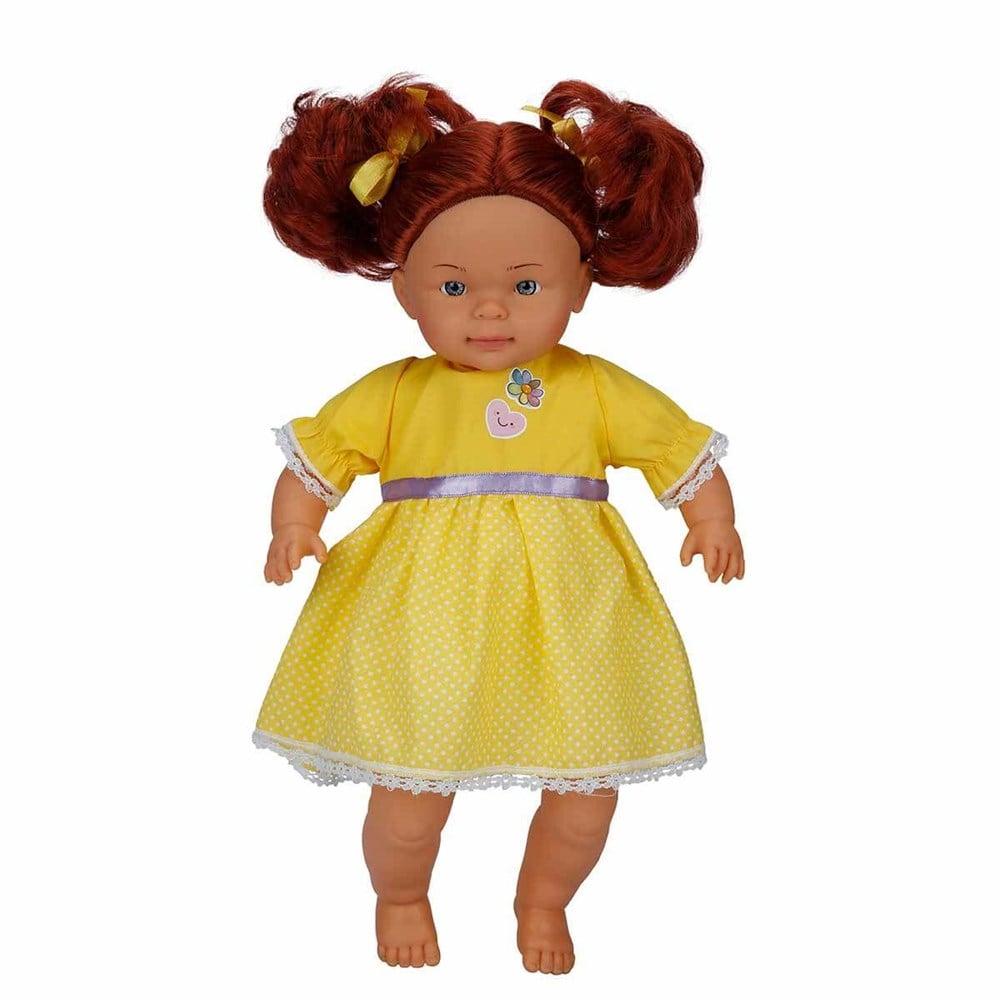 Et Bebekler, Sunman, Bebelou Sarıl Bana Bebeği 40cm 31124 Kızıl Saçlı