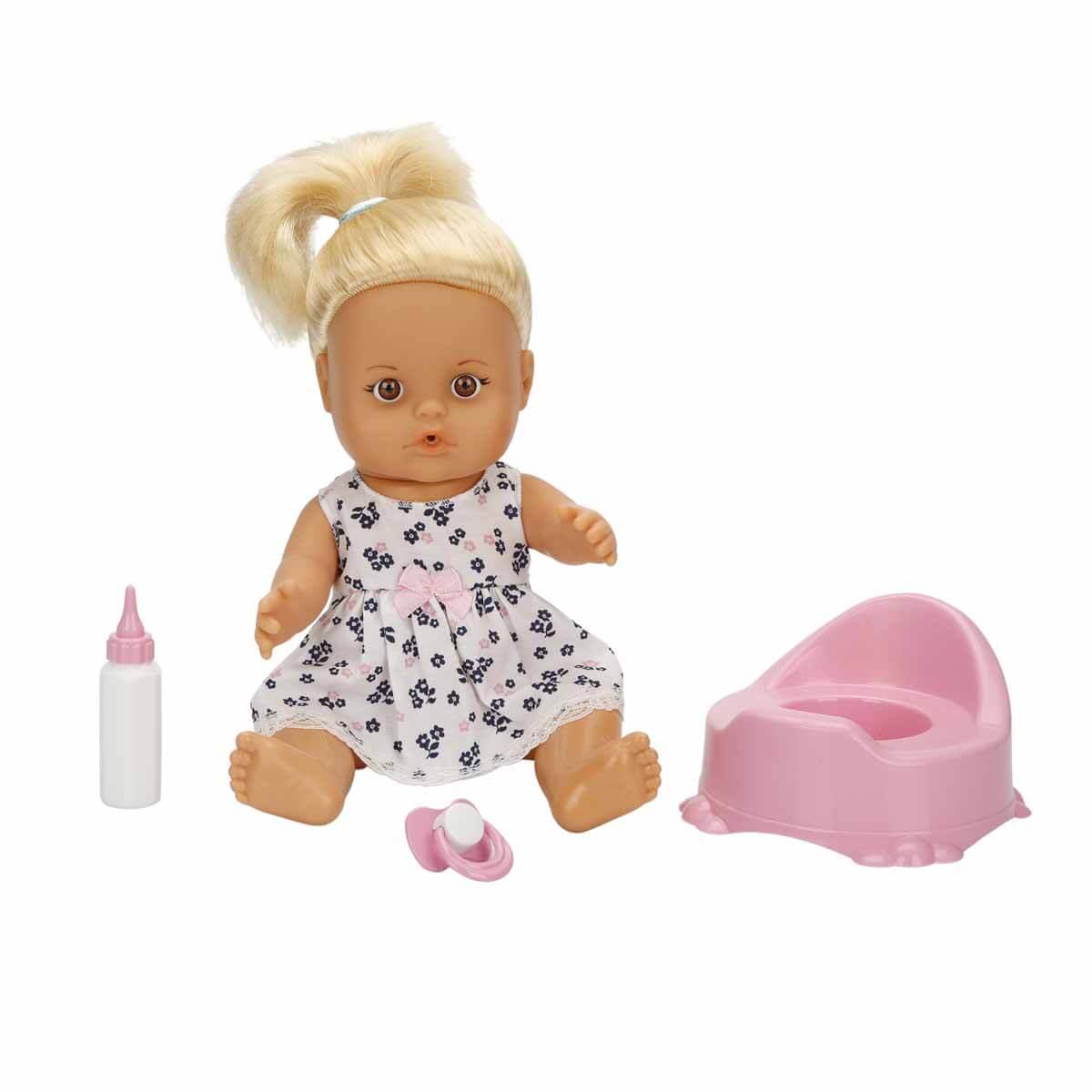 Et Bebekler, Sunman, Boubou Altını Islatan Bebek Seti 30 cm