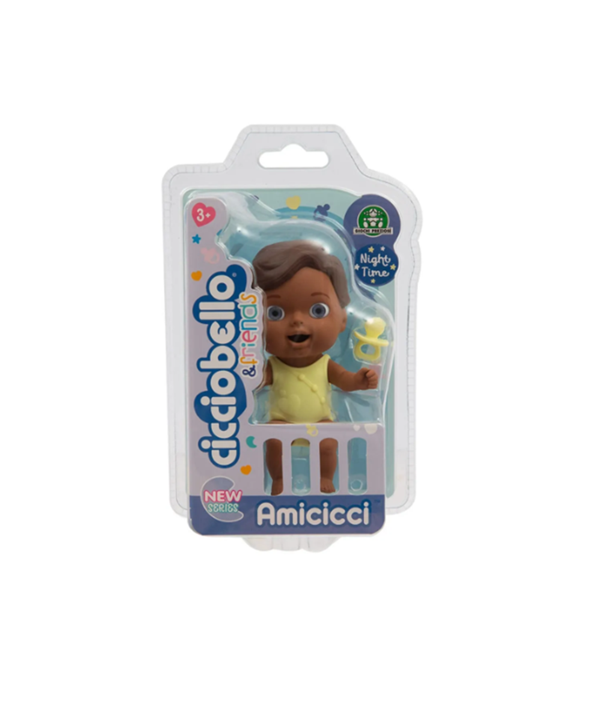 Et Bebekler, Giochi Preziosi, Cicciobello ve Arkadaşları Amicicci Uyku Zamanı Tekli Paket CC032000 Cicciojack 