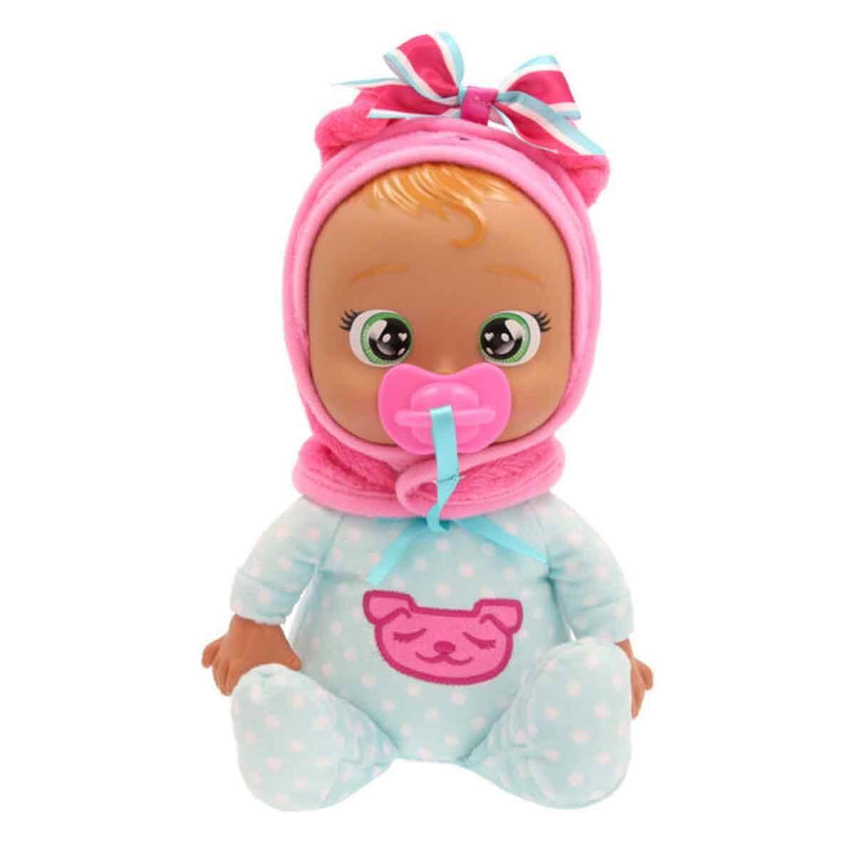 Et Bebekler, CRY BABIES, Cry Babies Ağlayan Yumuş Newborn Bebek CYB68000 Mavi Pijamalı Roxy