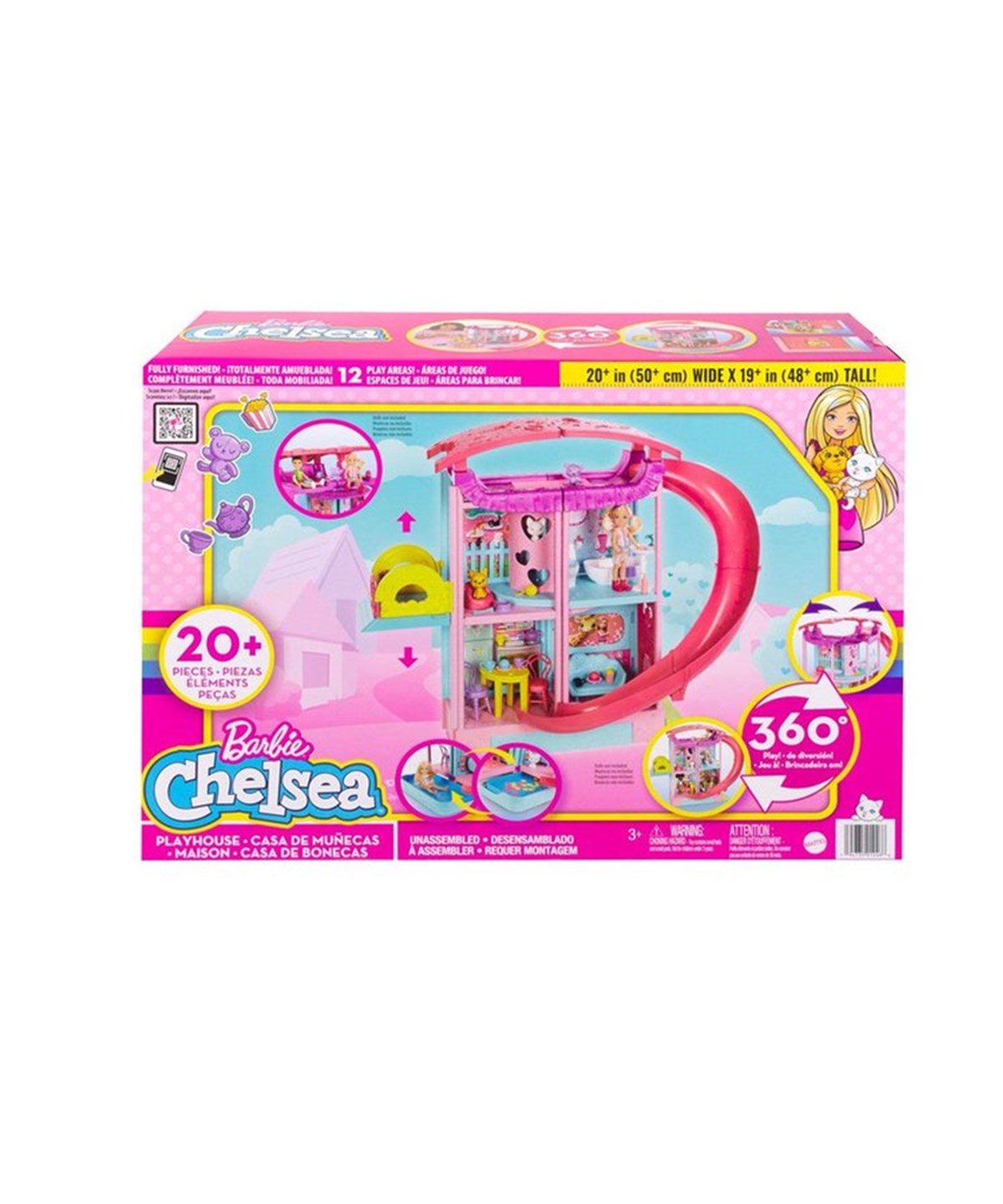 Evcilik Aksesuarları, Barbie, Barbie Chelsea Oyun Evi HCK77