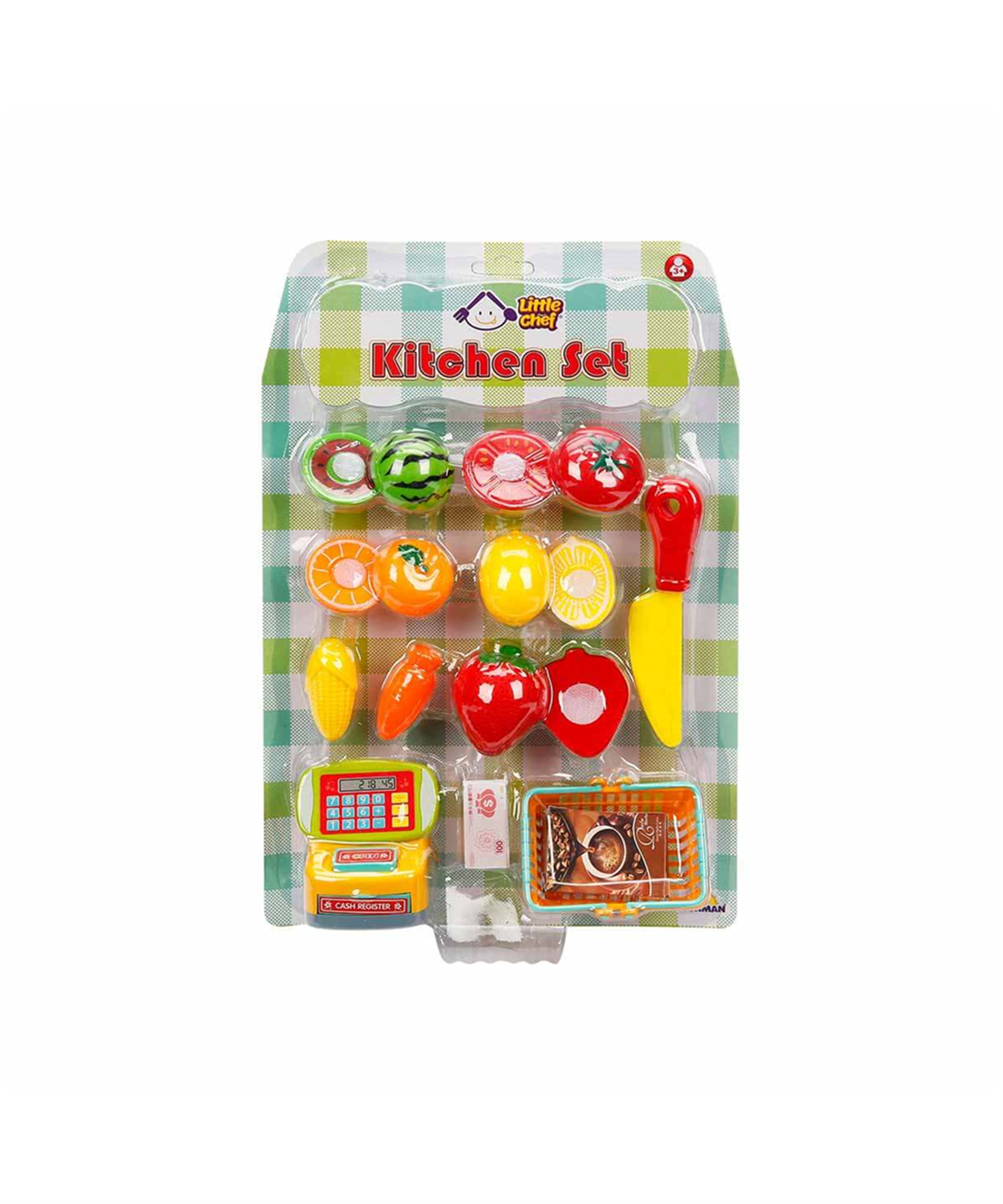 Evcilik Aksesuarları, Sunman, Little Chef Mini Alışveriş Seti 27653 Yazar Kasa