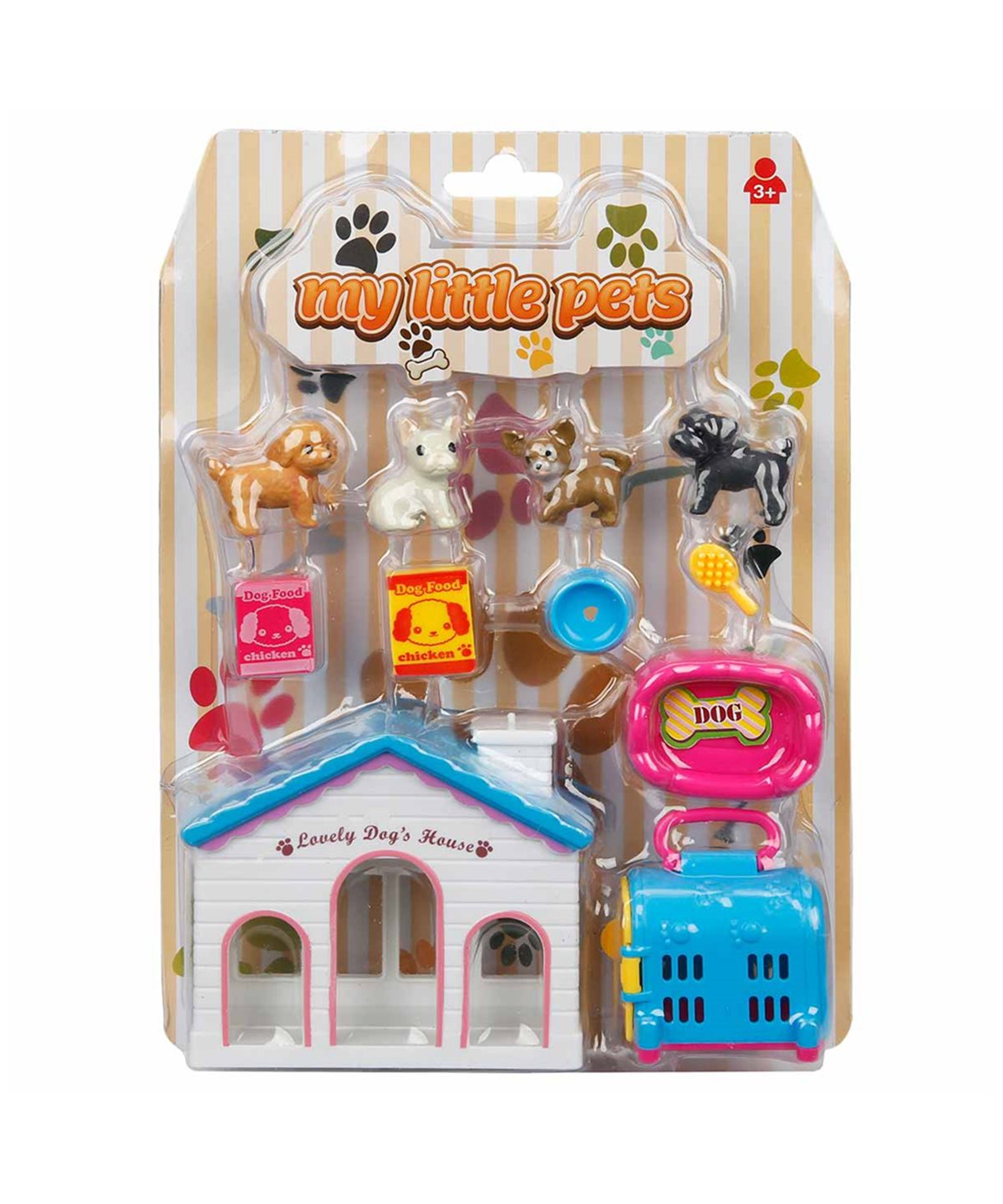 Evcilik Aksesuarları, Sunman, My Little Pet's Set 20845 Köpek