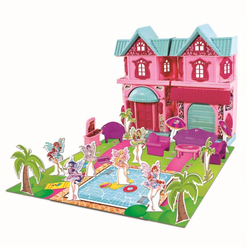 Evcilik Aksesuarları, Winx, Winx Aksesuarlı Rüya Ev Seti FR56396