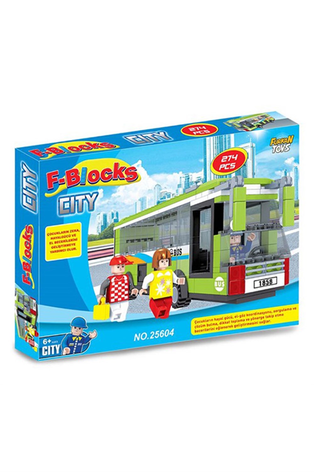 F-Blocks Lego Setleri, F-BLOCKS, F-Blocks Lego Seti City Seri 274 Parça