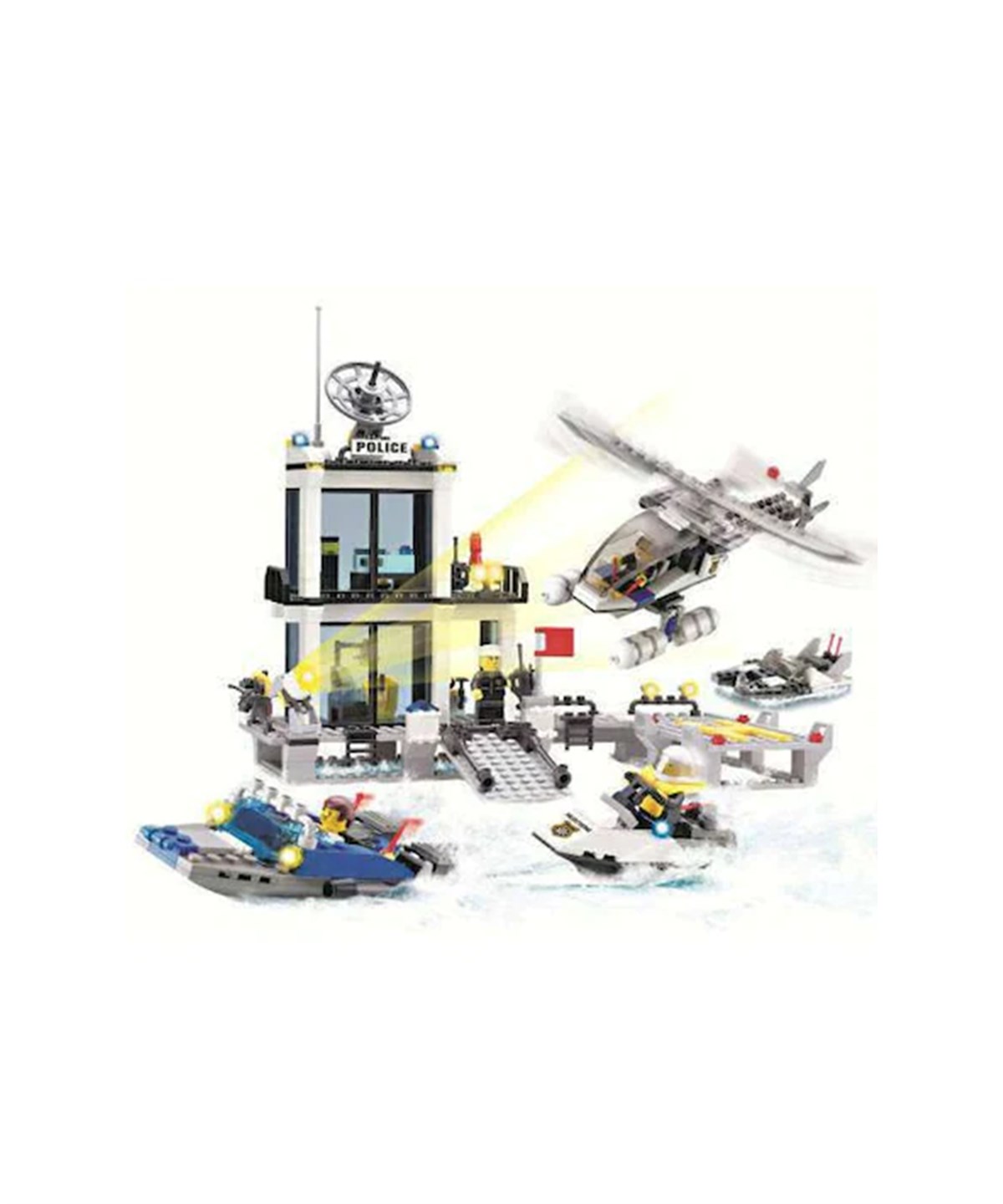 F-Blocks Lego Setleri, F-BLOCKS, F-Blocks Polis Kurtarma Seti 536 Parça FR31355