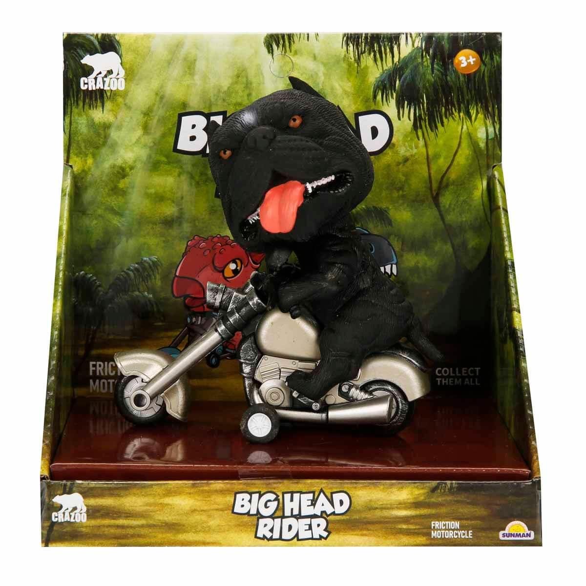 Fonksiyonel Hayvanlar, Sunman, Crazoo Koca Kafa Motosiklet Süren Hayvanlar 39342 Köpek