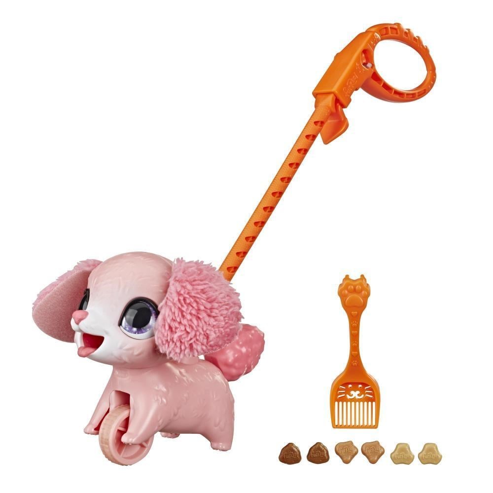 Fonksiyonel Hayvanlar, Fur Real, Fur Real Yürüyen Kaka Yapan Minik Dostlarım E8899 E8951 Pembe Yavru Köpek