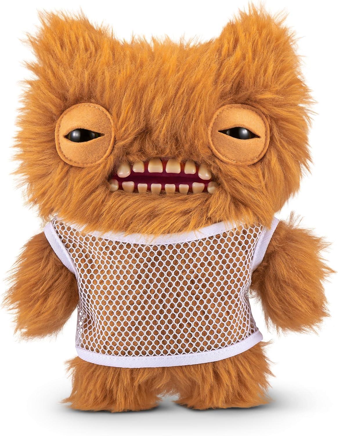 Fonksiyonel Peluşlar, Sunman, Fuggler Vacay Vibes Pelüş S1- 9-Kahverengi Munch Munch