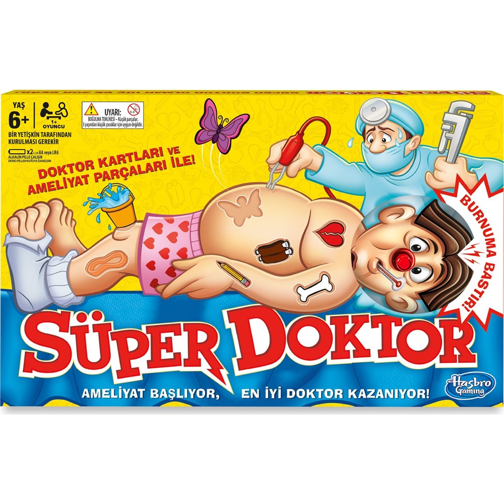 Hasbro Süper Doktor Kutu Oyunu B2176