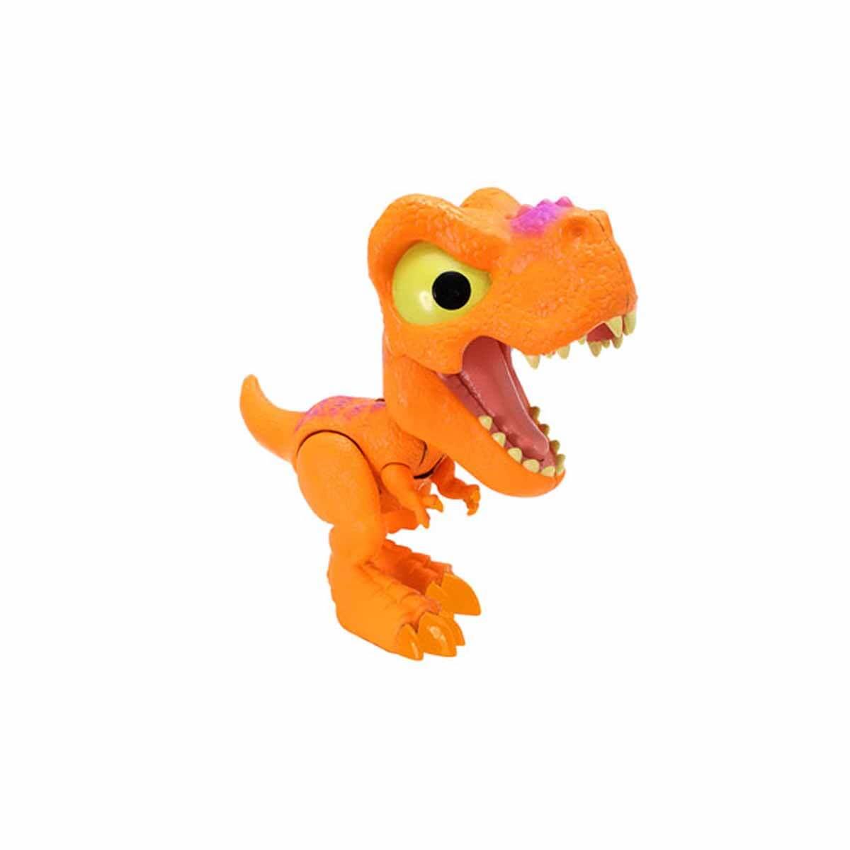 Hayvan Figürleri, Sunman, Crazoo Shake n Snap Dinozor 11272 Turuncu