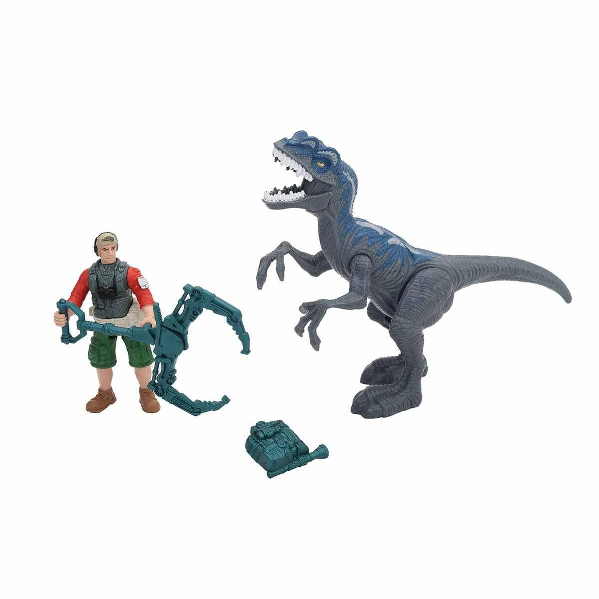 Hayvan Setleri, Sunman, Dino Valley Figürlü Oyun Seti 20158 Gri Dinazor
