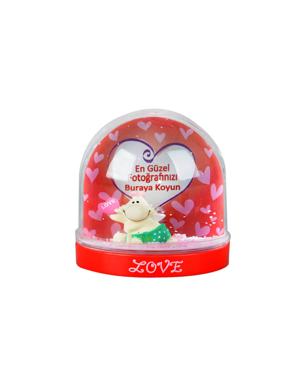Hobi ve Koleksiyon, Sunman, Resimli Kar Küresi 93941 Hipopotam