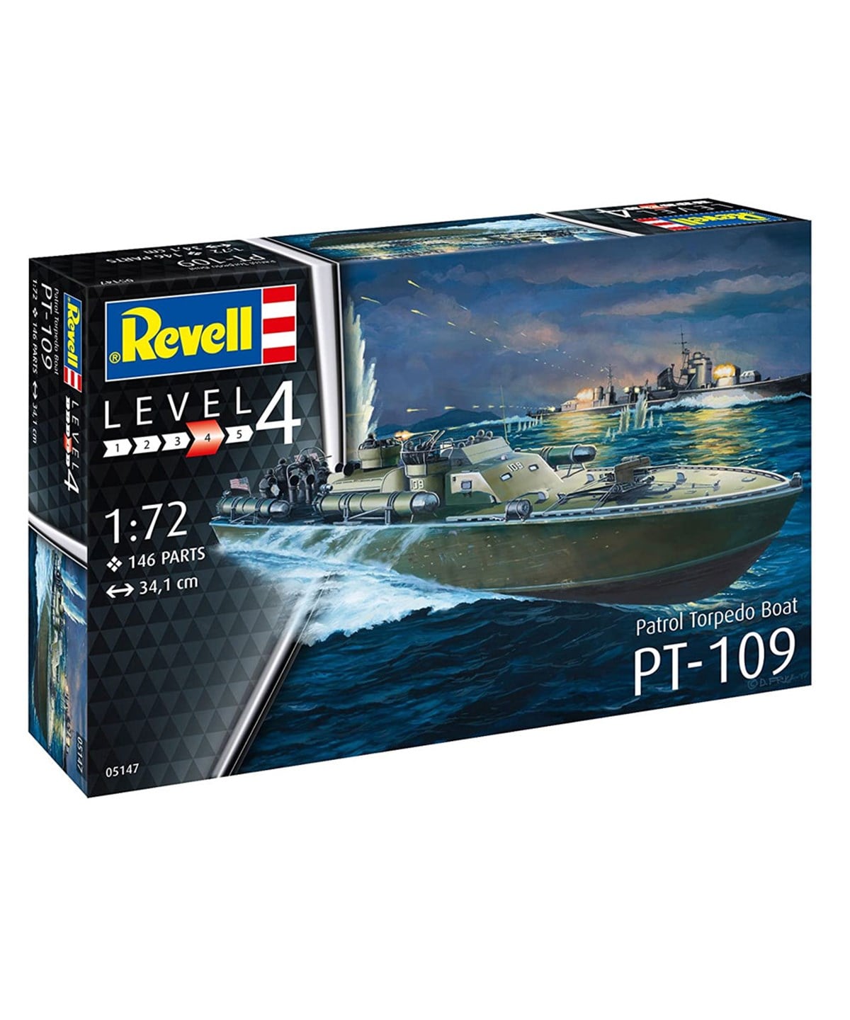 Hobi ve Koleksiyon, REVELL, Revell 1:72 Maket Seti Patrol Torpedo Boat PT-109 65147