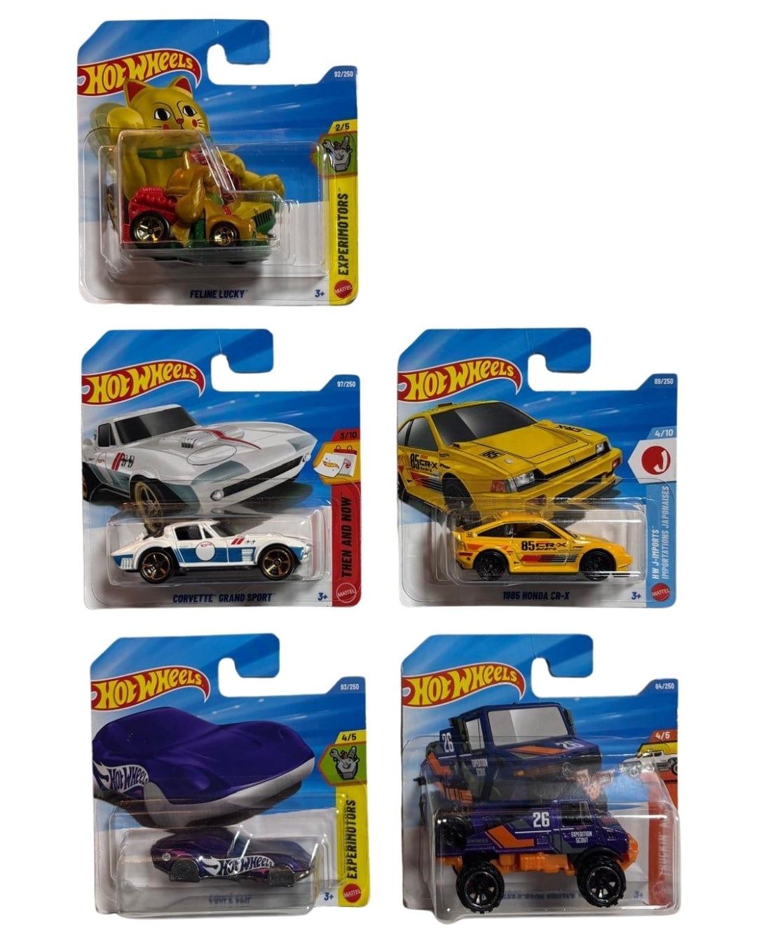 Hot Wheels Oyun Setleri, Mattel, 2026 Hot Wheels Tekli Araba 5 li Seri 1